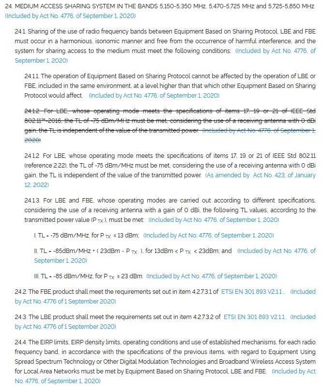 ANATEL Updates Rules for the Approval of Wi-Fi 7 Devices！-Bay Area ...